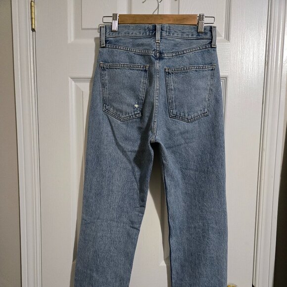 Agolde Pinch waist 90s Straight Denim Jeans 24 - Picture 4 of 11